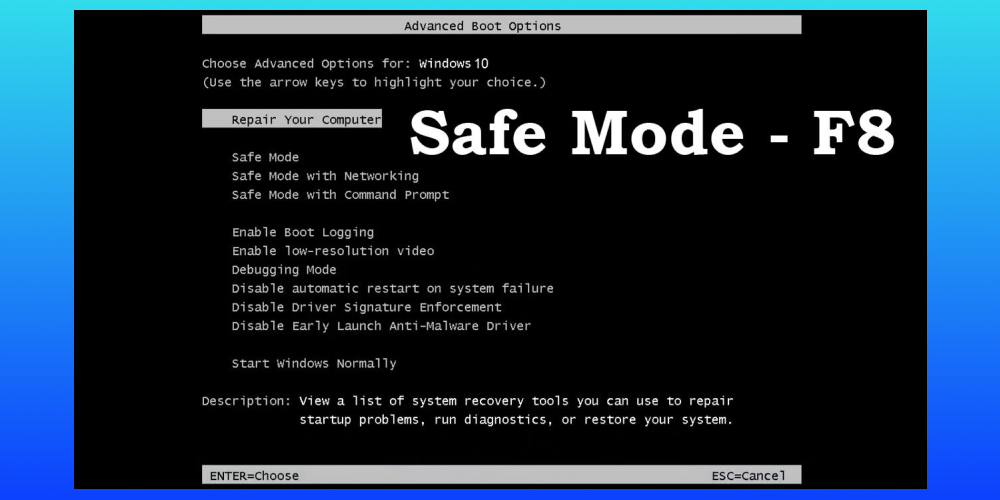 Bật Safe mode để khắc phục lỗi 502 bad gateway