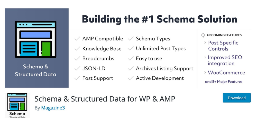 Schema and Structured Data for WP & AMP