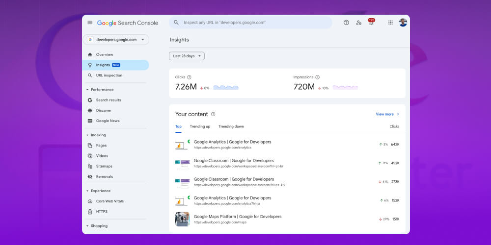 Search Console Insight