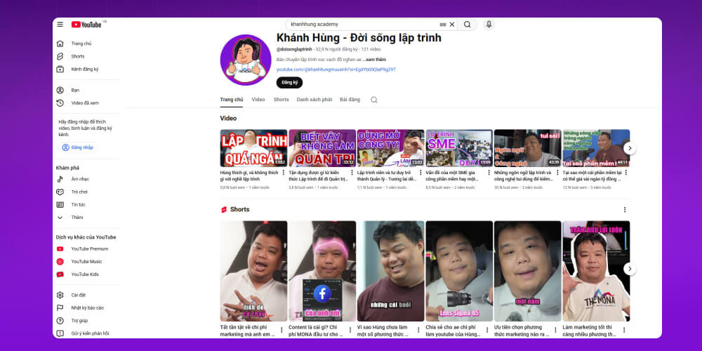 SEO Youtube tổng thể