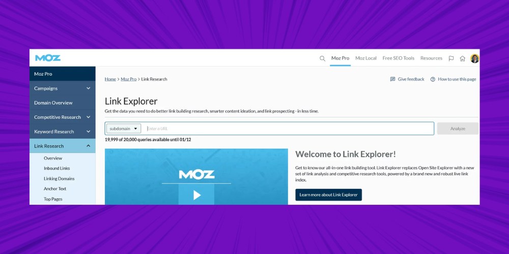 Tìm keyword cannibalization bằng Moz