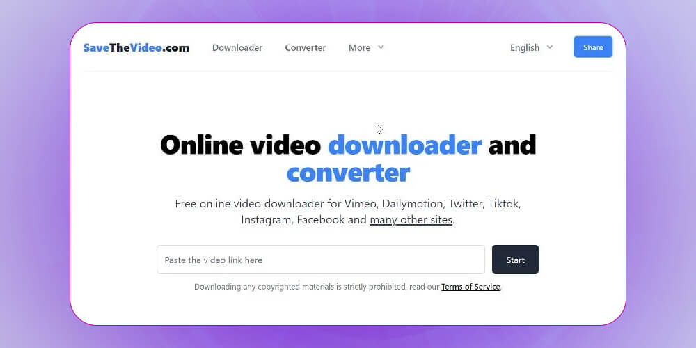 Cách download video trên youtube bằng SaveTheVideo
