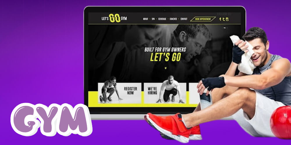 Tạo ấn tượng với web gym