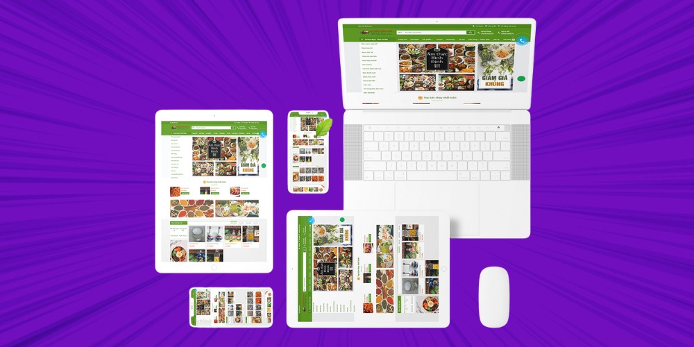 Tạo hình ảnh doanh nghiệp bán đặc sản chuyên nghiệp 