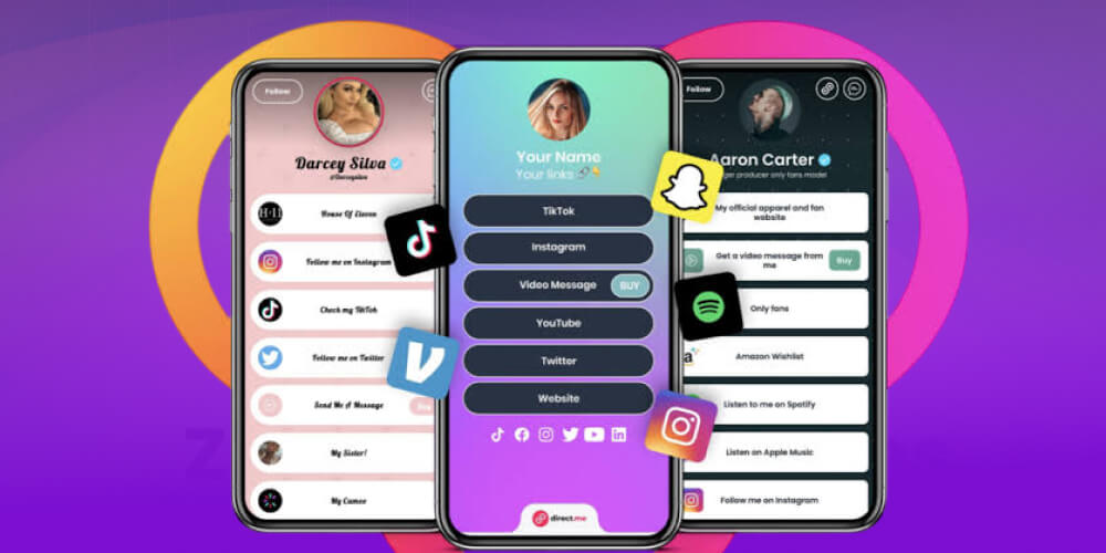 Tập trung thông tin vào link bio