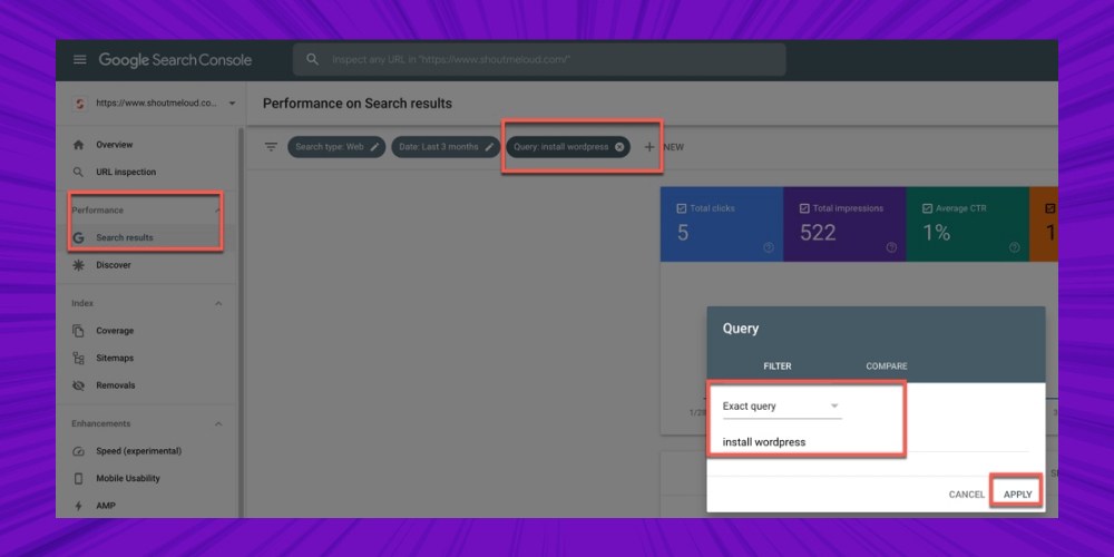 Theo dõi, phân tích keyword cannibalization bằng query google search console
