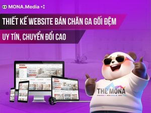 Dịch vụ thiết kế website bán chăn ga gối đệm chuẩn SEO, giá tốt