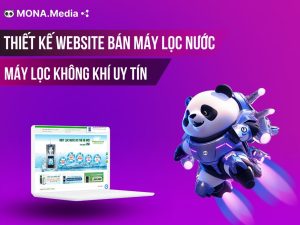 Dịch vụ thiết kế website bán máy lọc nước, máy lọc không khí