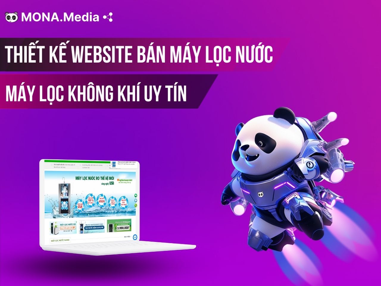 Thiết kế website bán máy lọc nước