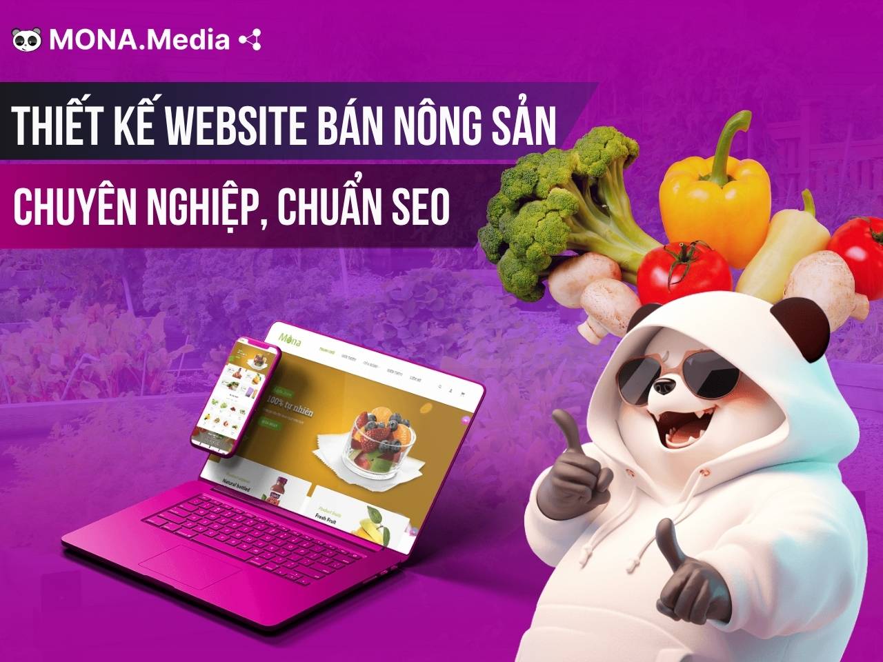 Thiết kế website bán hàng nông sản uy tín