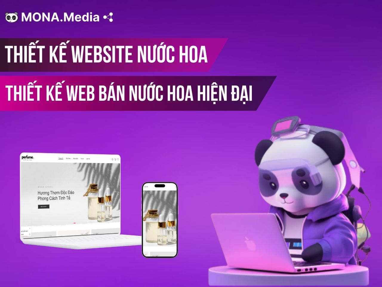 Thiết kế website bán nước hoa