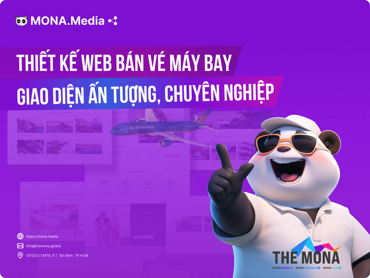 Thiết kế website bán vé máy bay