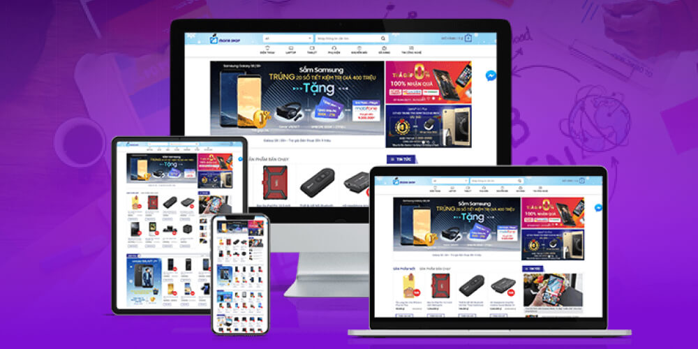 Thiết kế website chuẩn Reponsive