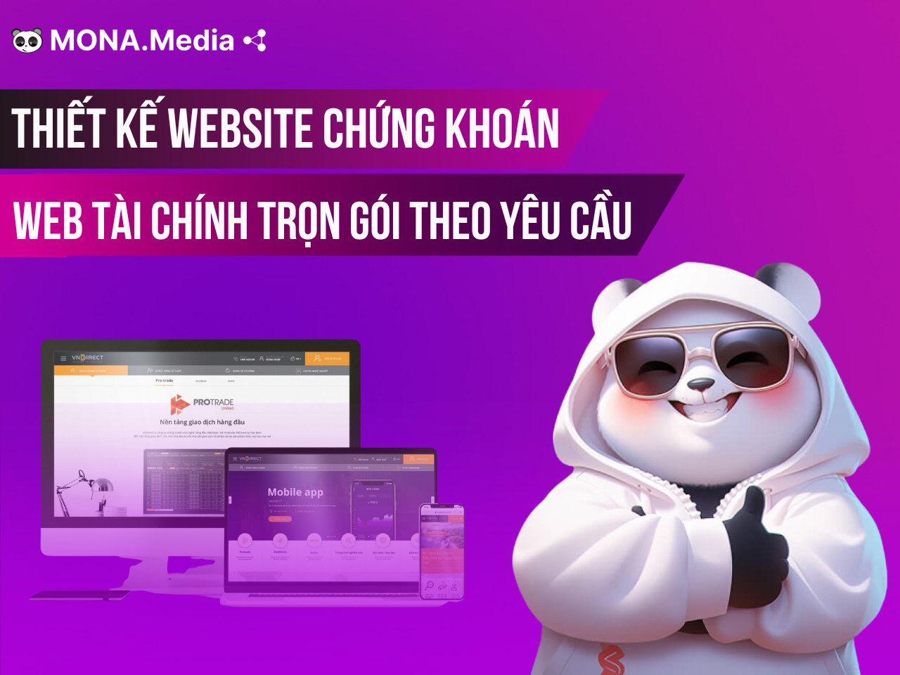 Thiết kế website chứng khoán