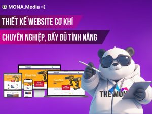 Dịch vụ thiết kế website cơ khí trọn gói, đầy đủ tính năng