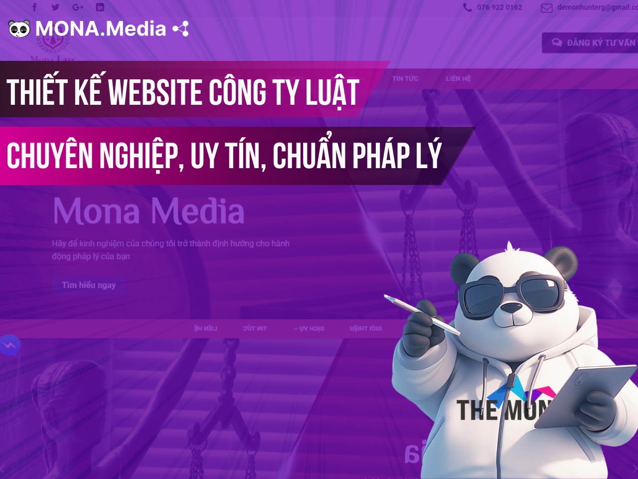 Thiết kế website công ty luật