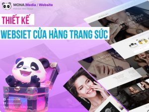 Dịch vụ thiết kế website cửa hàng trang sức cao cấp, uy tín