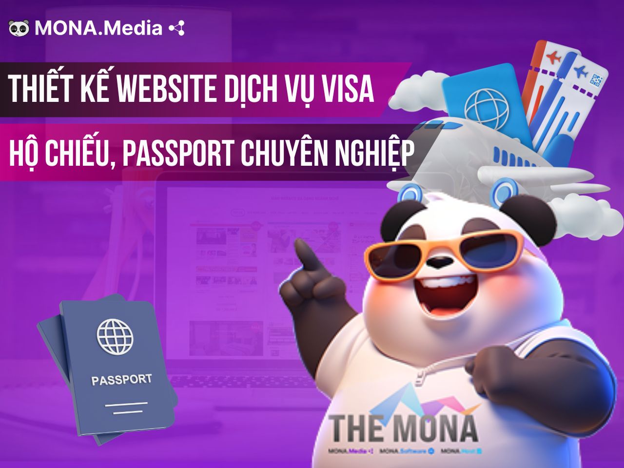Thiết kế website dịch vụ visa