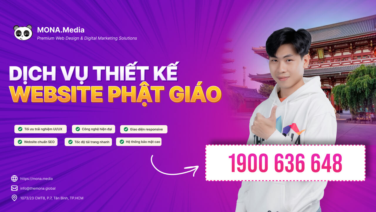  thiết kế website Phật Giáo chuẩn SEO