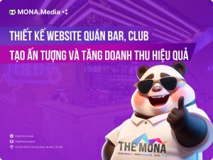 Dịch vụ thiết kế website quán bar, club ấn tượng