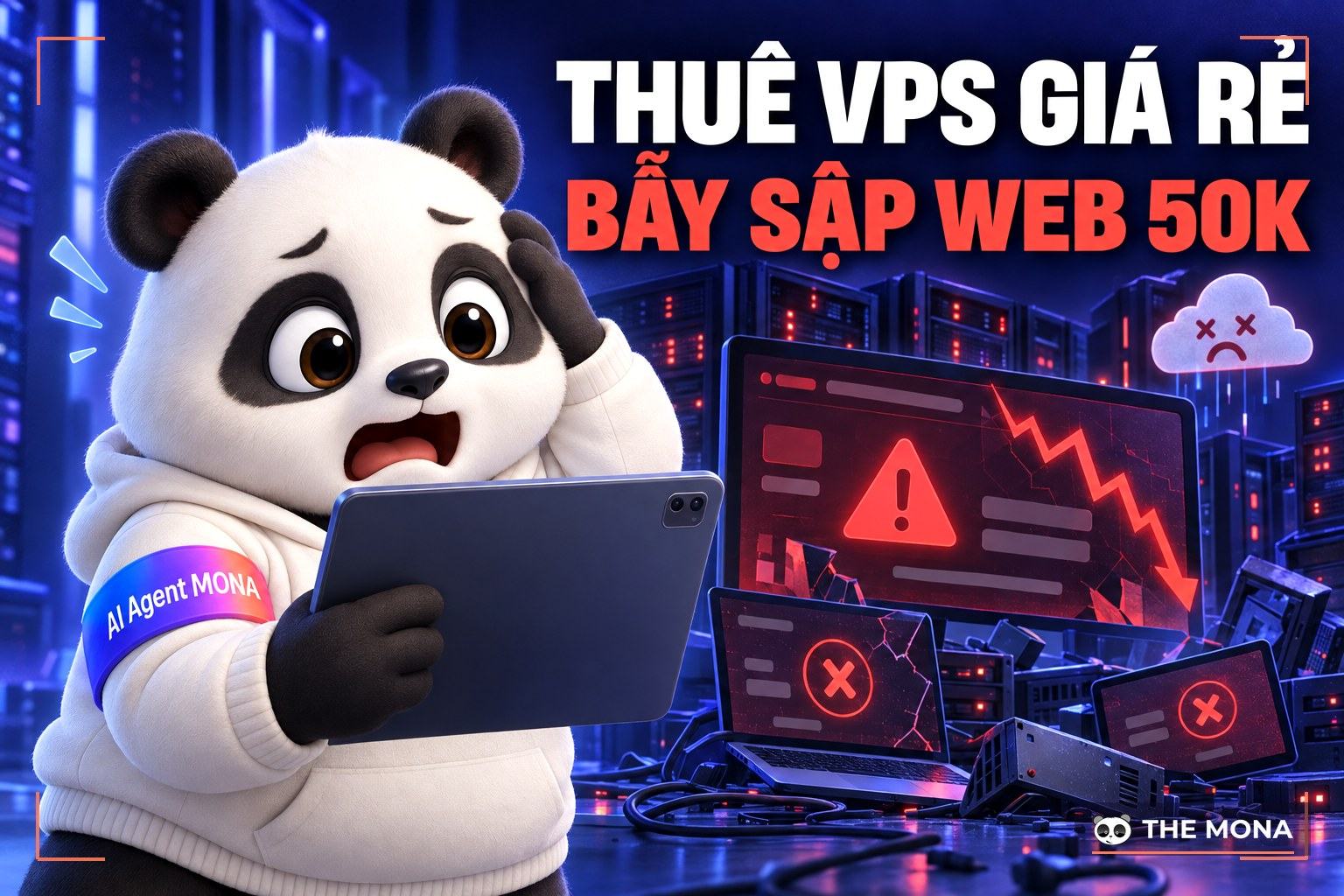 Thuê VPS giá rẻ: Đừng để 50K/tháng thành bẫy sập web