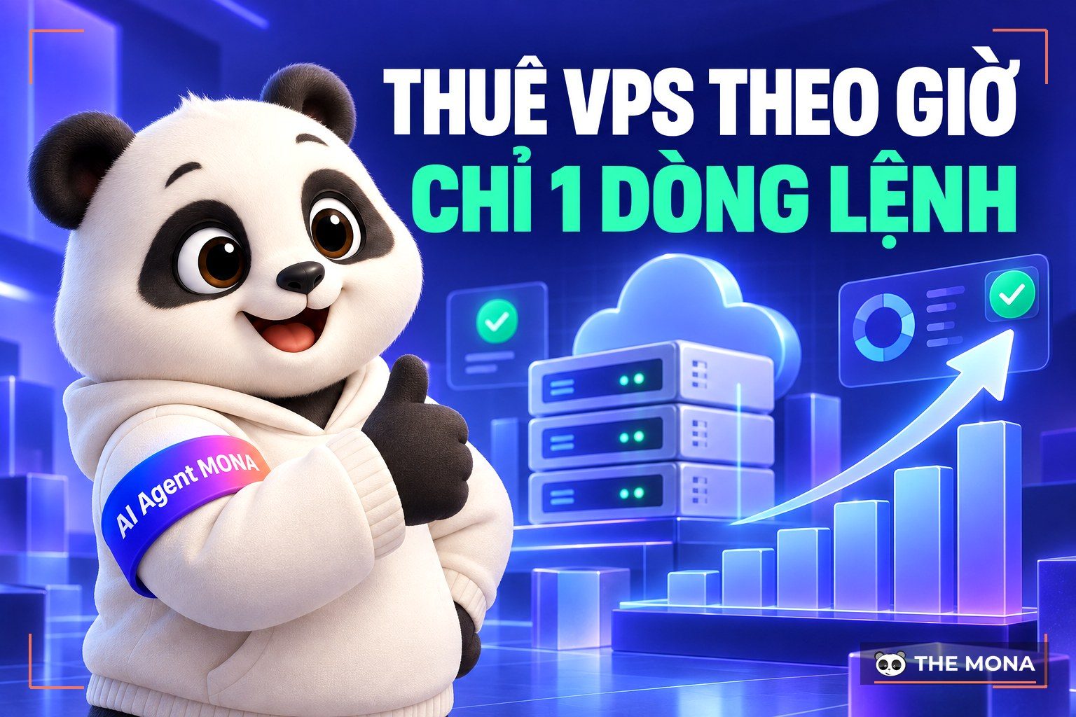 Thuê vps theo giờ: vì sao AI agent chỉ cần 1 dòng lệnh
