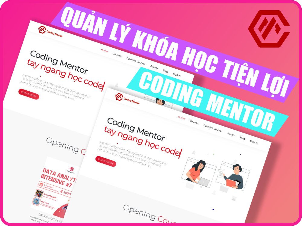 Coding Mentor - Tay ngang học code