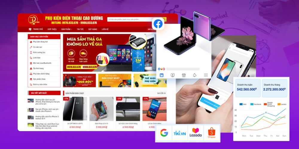 tích hợp tính năng tiện lợi