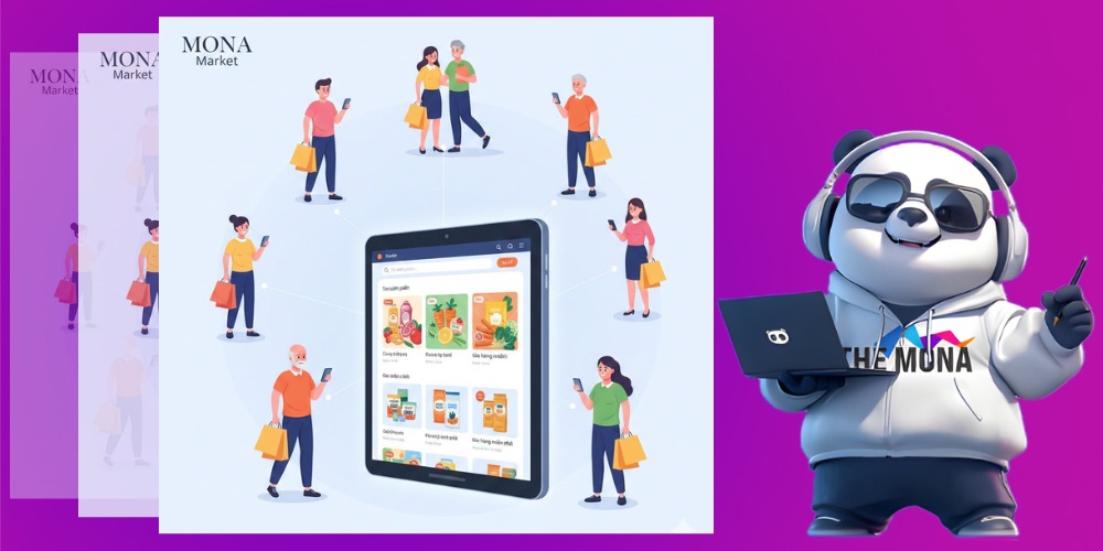 Tiếp cận nhiều khách hàng khi thiết kế website bán tạp hóa