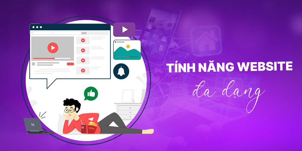 tính năng đa dạng
