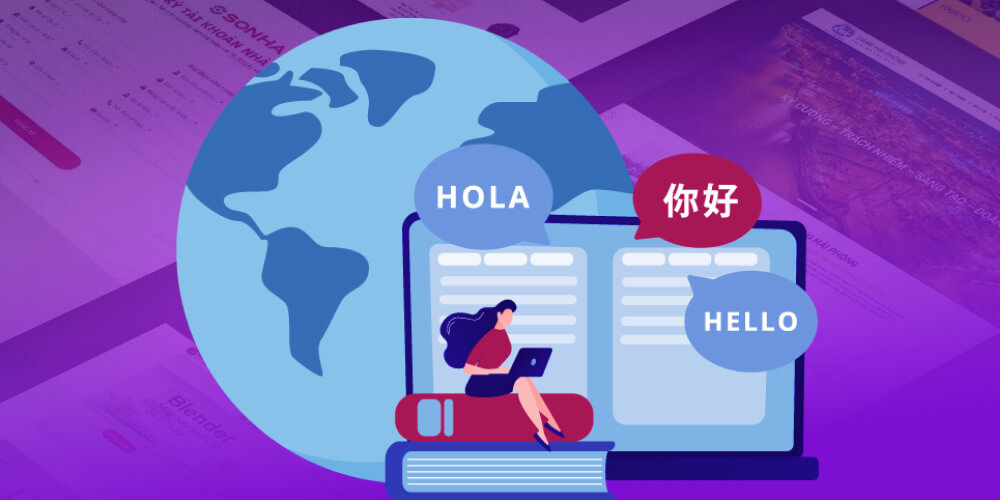 tính năng đa ngôn ngữ trên web vận tải