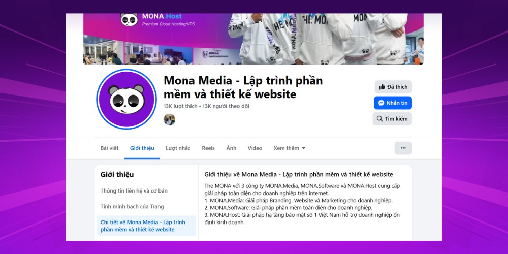 Tối ưu phần About để tăng hiệu quả SEO cho Facebook