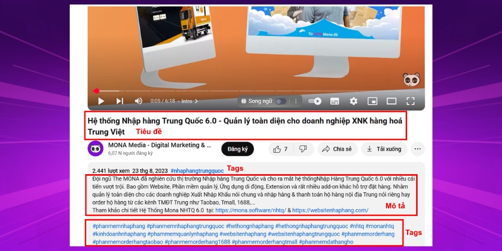 Tối ưu video on-page cho Youtube Tối ưu video on-page cho Youtube