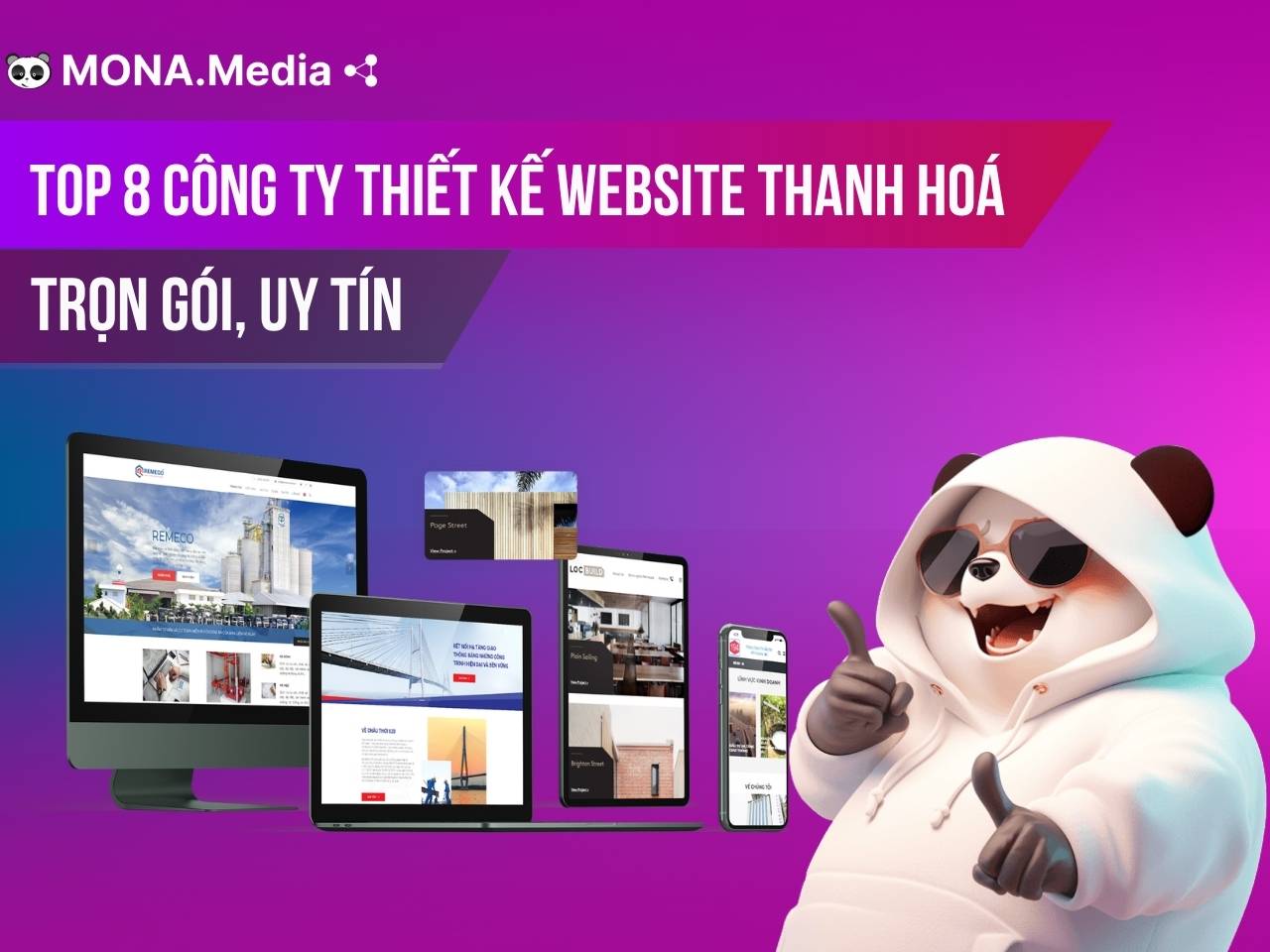 Top 8 công ty thiết kế website Thanh Hoá uy tín, chuẩn SEO
