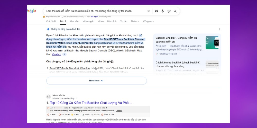 Từ khóa SEO dạng hội thoại