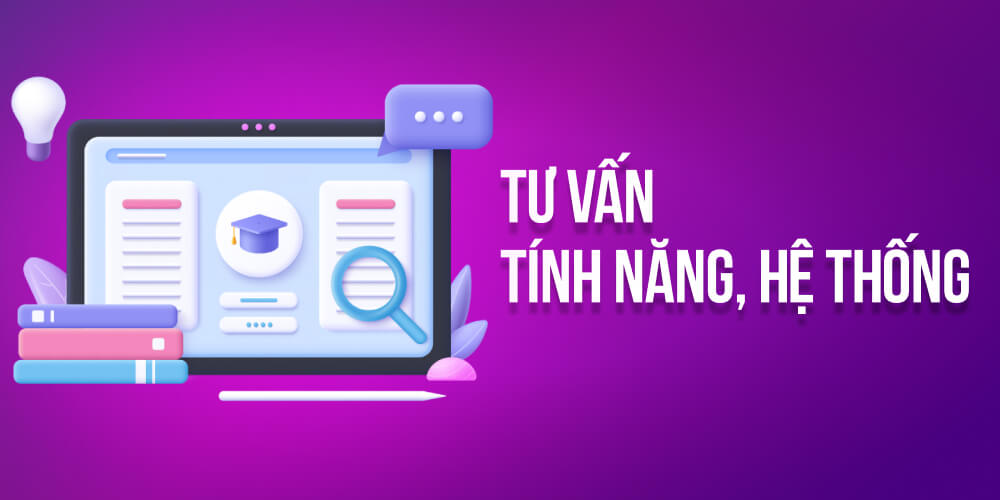 Tư vấn thiết kế trang web về tính năng và hệ thống