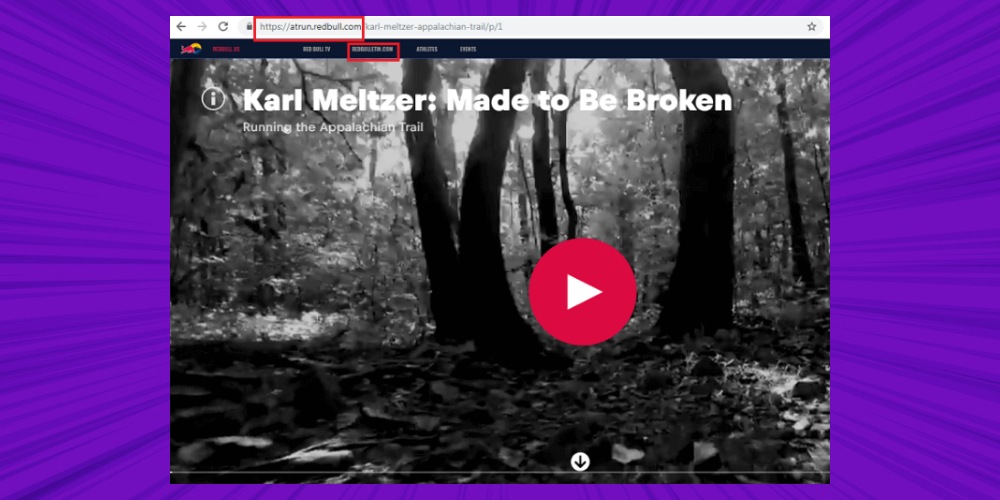 Ví dụ về lợi ích khi thiết kế microsite của redbull Ví dụ về lợi ích khi thiết kế microsite của redbull
