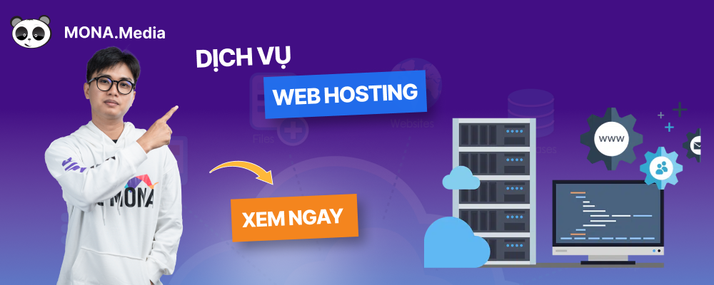 Dịch vụ web hosting tại Mona