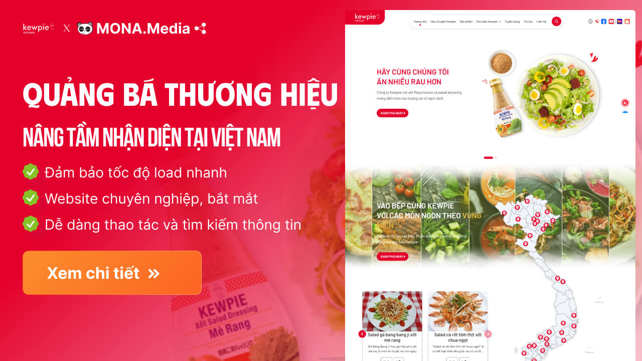 web quảng bá thương hiệu