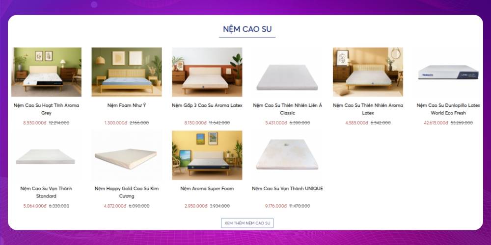 Thiết kế website chăn ga gối nệm giúp quảng bá thương hiệu, bán hàng hiệu quả hơn