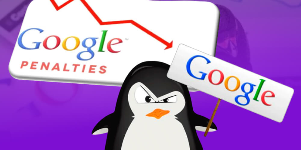 website dính phạt Google Penguin