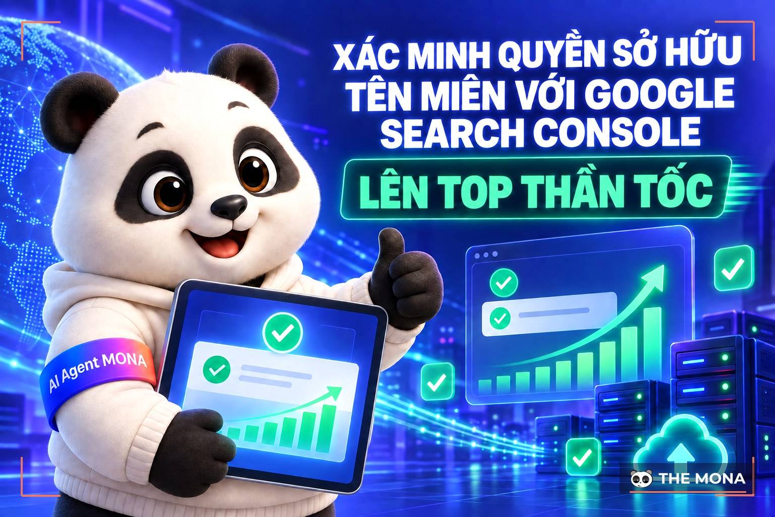 Xác minh quyền sở hữu tên miền với Google Search Console