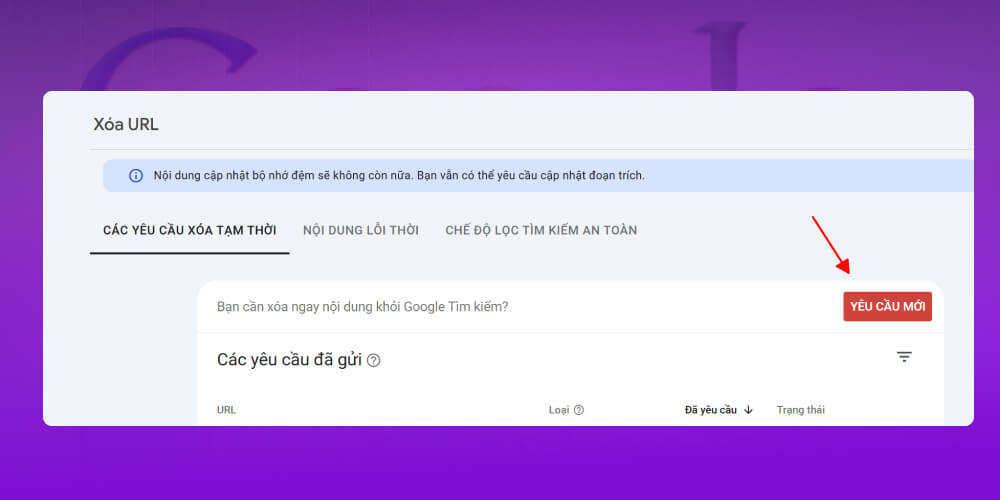 Yêu cầu mới