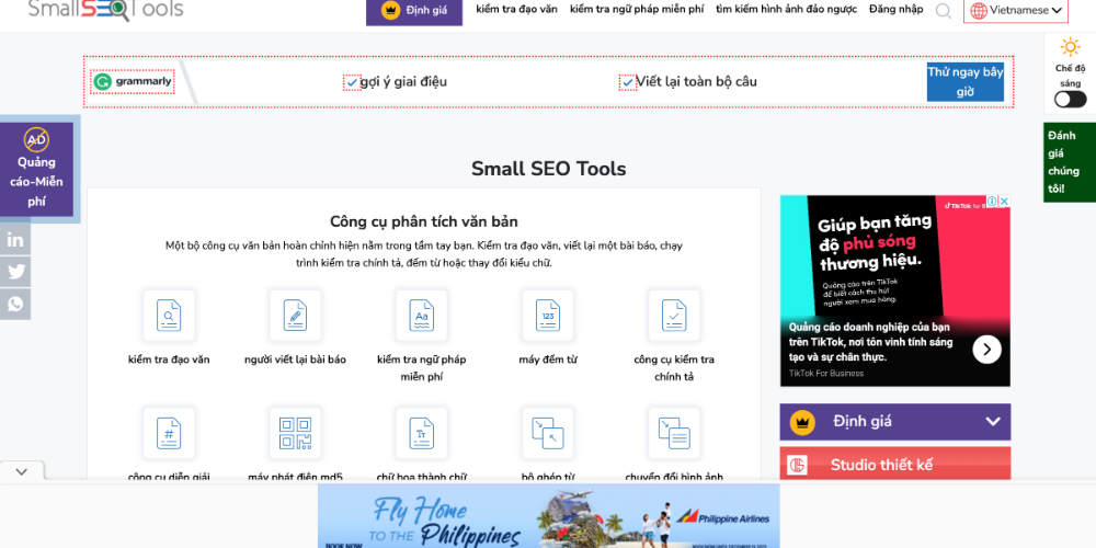 công cụ seo small seo tools
