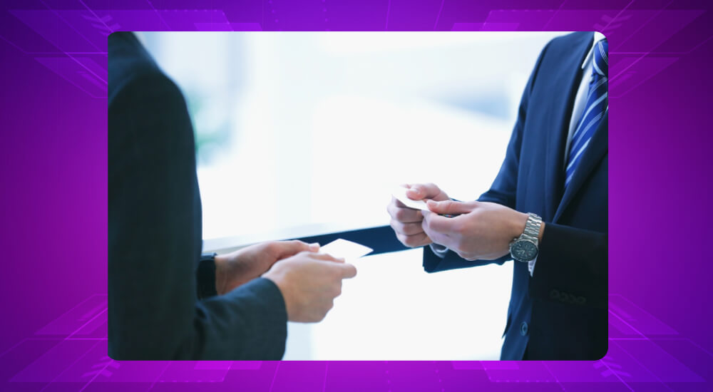 Danh thiếp giúp tạo dựng lòng tin với đối tác