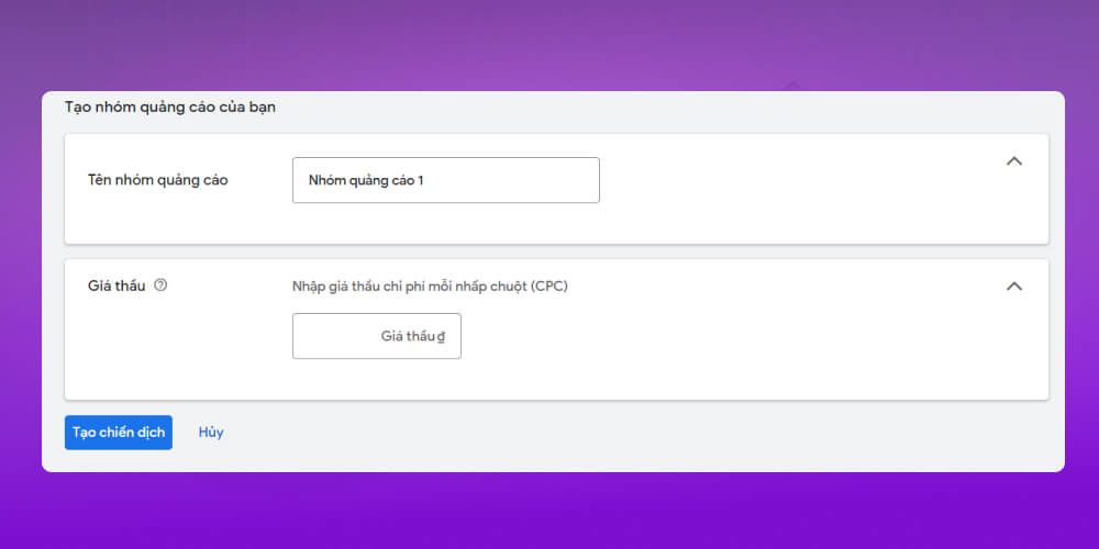 nhóm quảng cáo