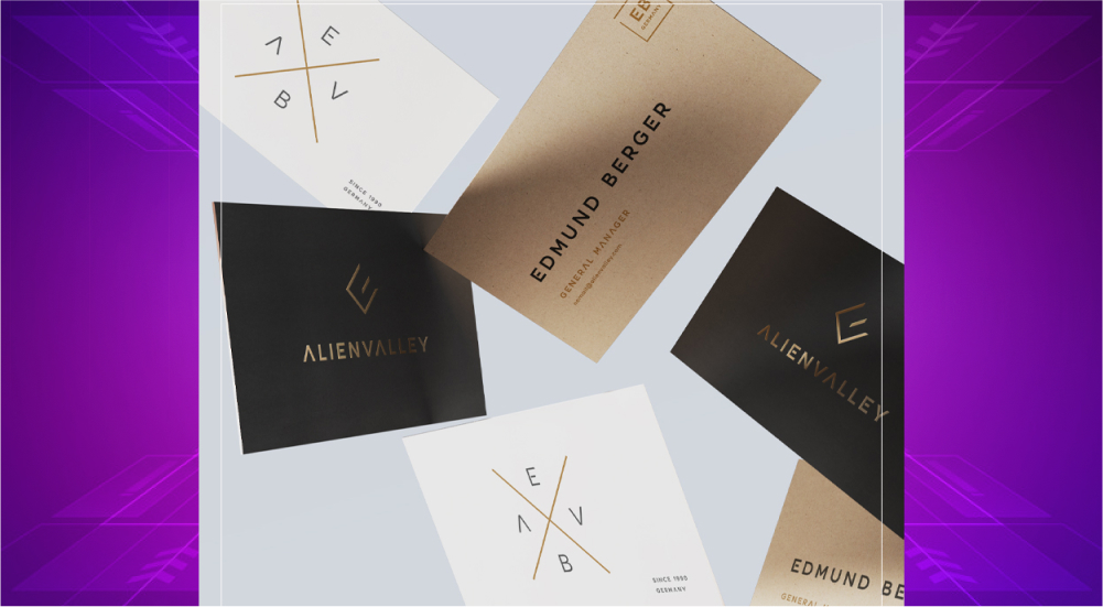 Yêu cầu chọn kiểu dáng và kích cỡ danh thiếp