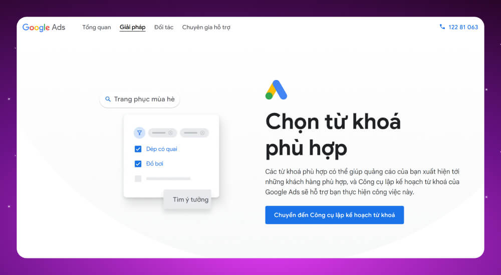Google Keyword Planner Công cụ nghiên cứu từ khóa Google Keyword Planner
