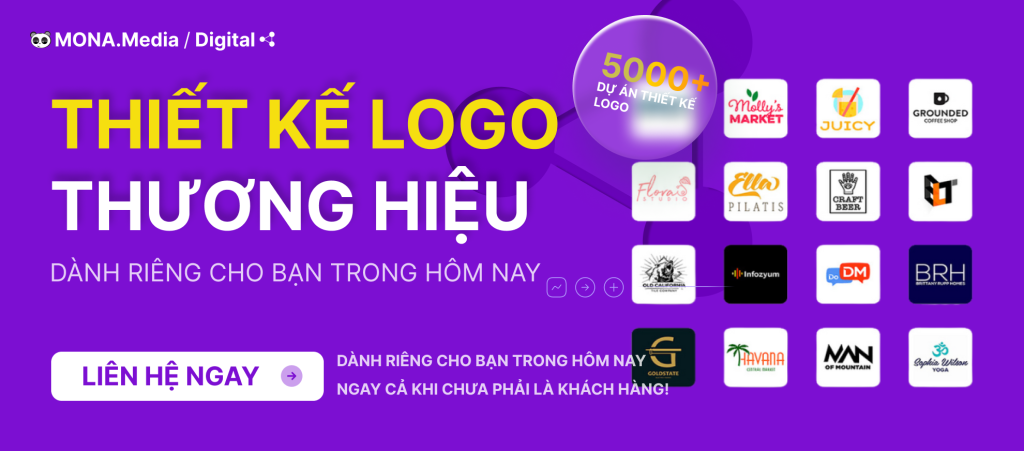 Dịch vụ thiết kế logo tại MONA Media