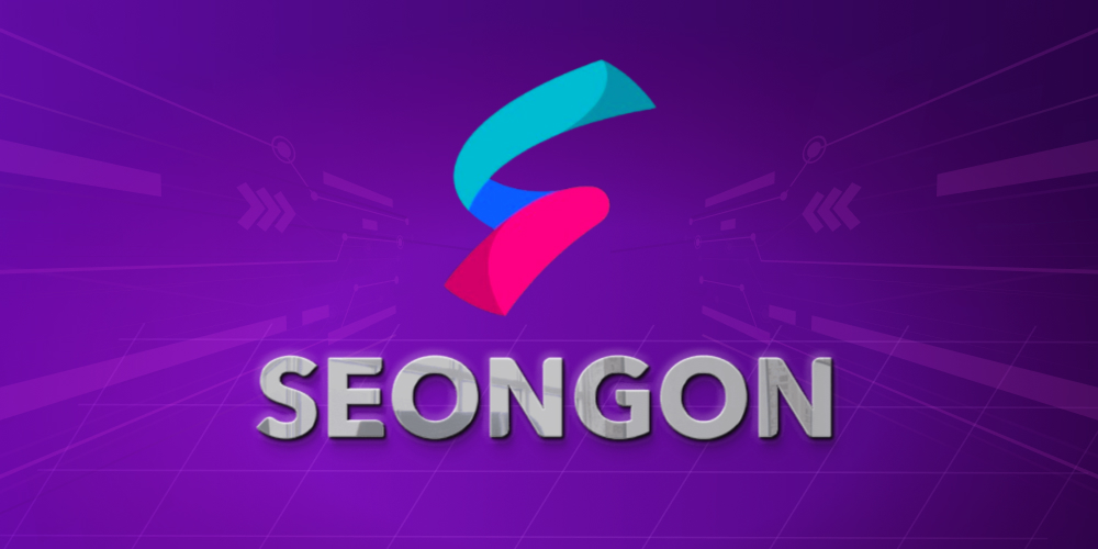 Logo công ty SEO SEONGON trên nền tím của bài so sánh đơn vị SEO